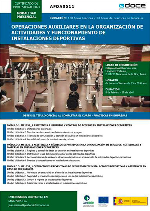 Curso de Lanbide en Nanclares